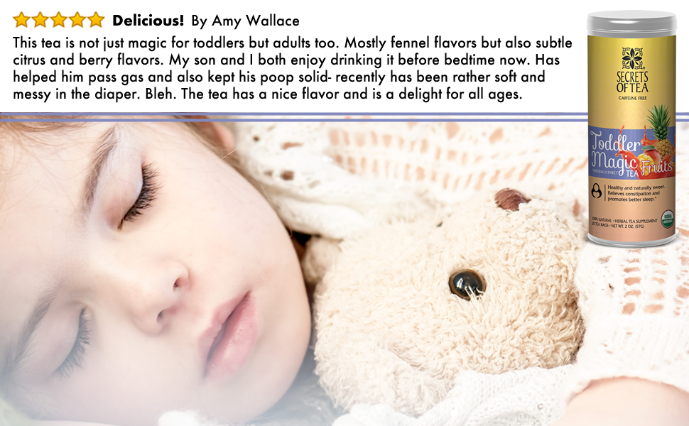 Tea for Kids- Boosts Immunity- Full of anti-oxidants- USDA Organic